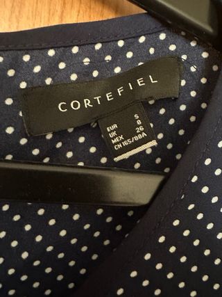 Blusa con lunares , CORTEFIEL,S, nueva