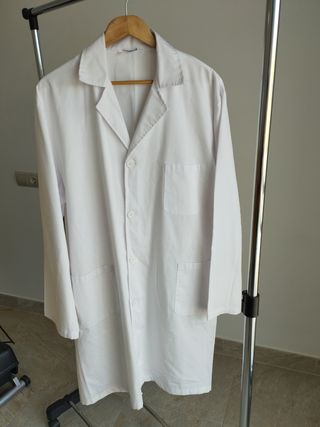 Bata blanca laboratorio 