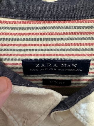 Camisa blanca Zara
