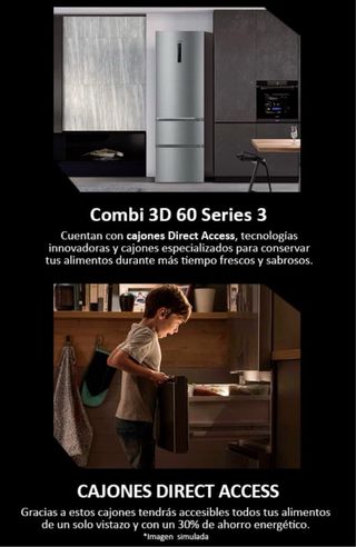 Nevera Combi Haier 190x60 