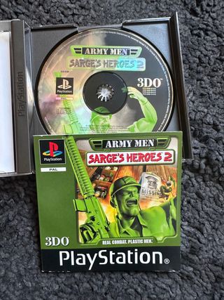 Army men sarges heroes ps1