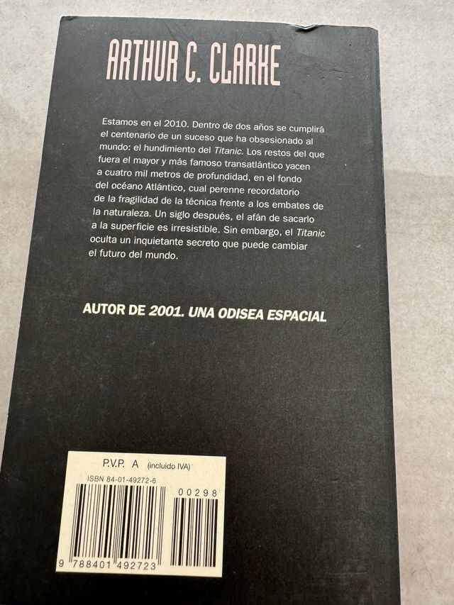 El espectro del titanic