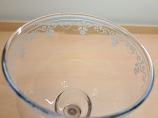 Calice grande decorativo con greca