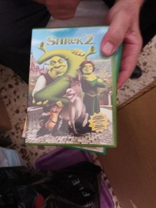 Trilogía shrek 3 peliculas