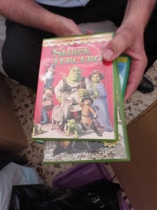 Trilogía shrek 3 peliculas