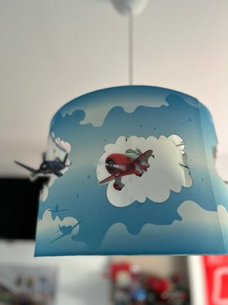 Lampara infantil aviones