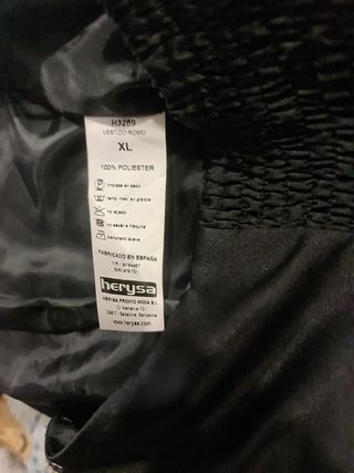 Vestido negro fiesta o evento 