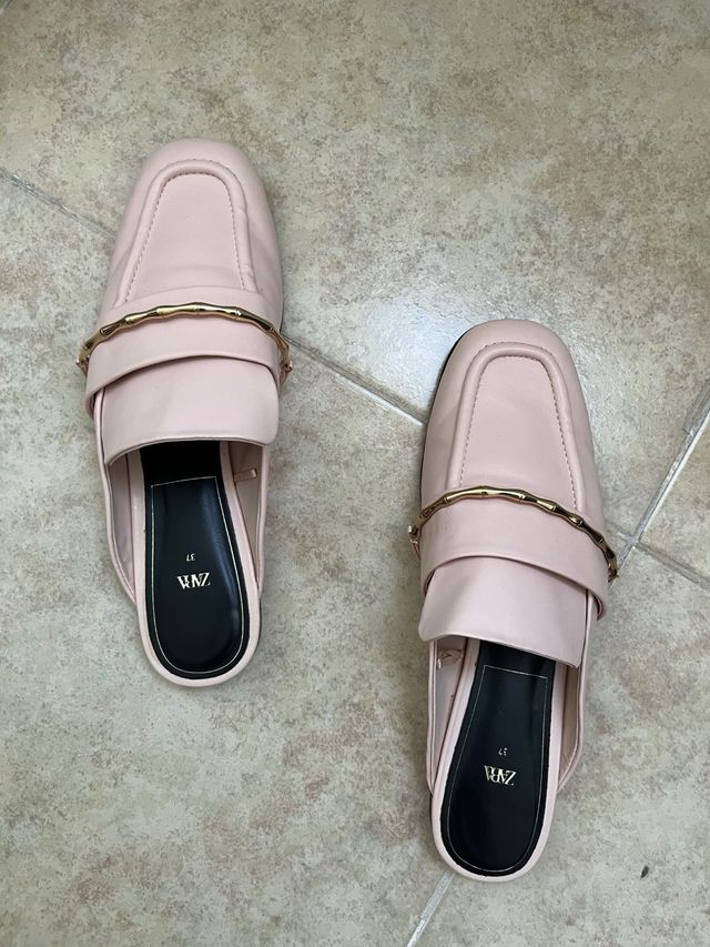 Mocasín destalonado Zara