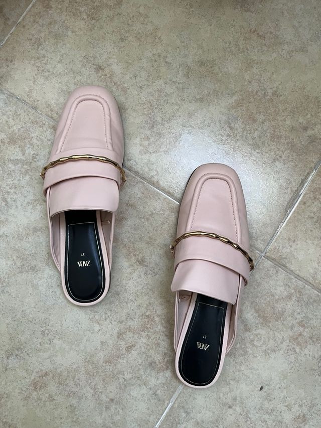 Mocasín destalonado Zara