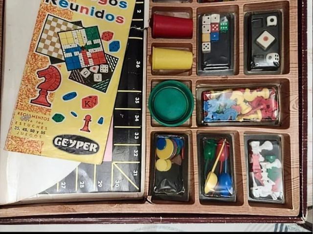 ANTIGUO JUEGOS  GEYPER 45 
AÑOS 70 ORIGINAL