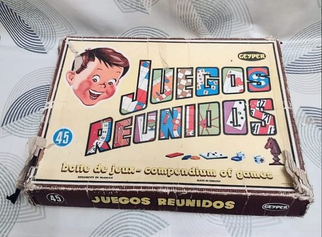 ANTIGUO JUEGOS  GEYPER 45 
AÑOS 70 ORIGINAL