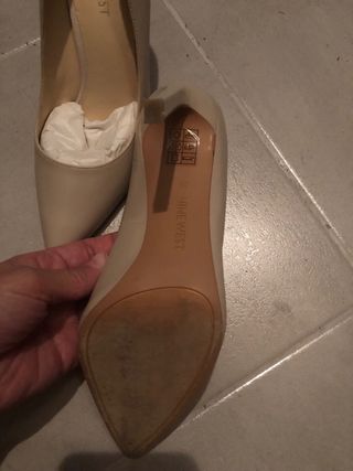 Estiletos color tierra/nude
