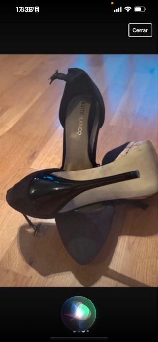 Tacon con pulsera al tobillo T.37