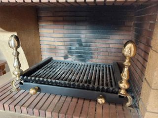 **Ultima semana** por mudanza,Parrilla de Chimenea