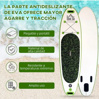 Tabla paddle surf inflable y remo desmontable nuev