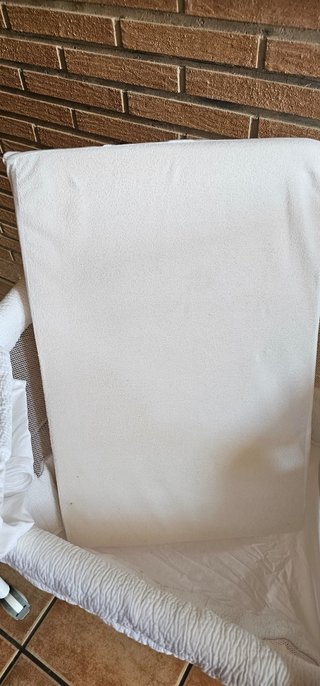 Minicuna con rejilla blanca TATA