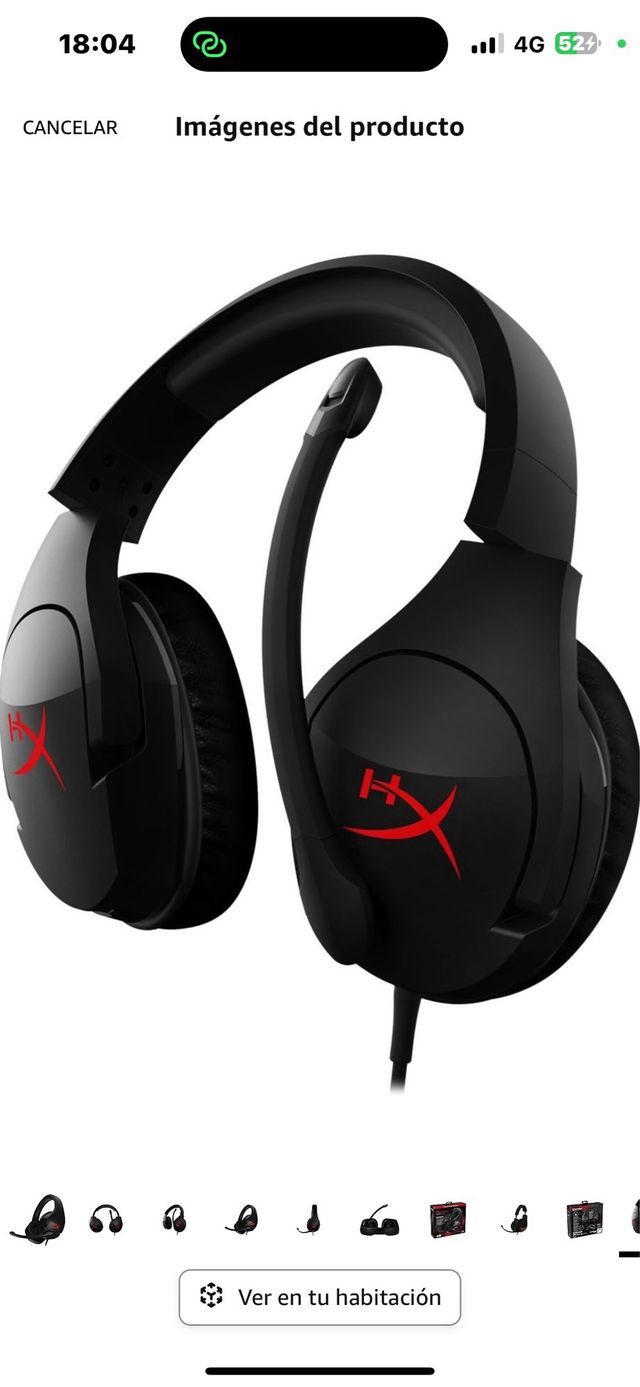 Fones de ouvido para jogos HyperX Cloud Stinger