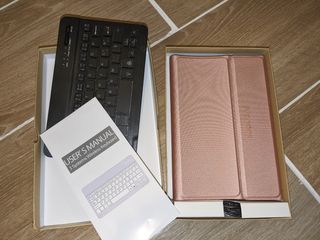 Iveoppe Teclado Funda iPad  mini 4/ mini 5 ROSA