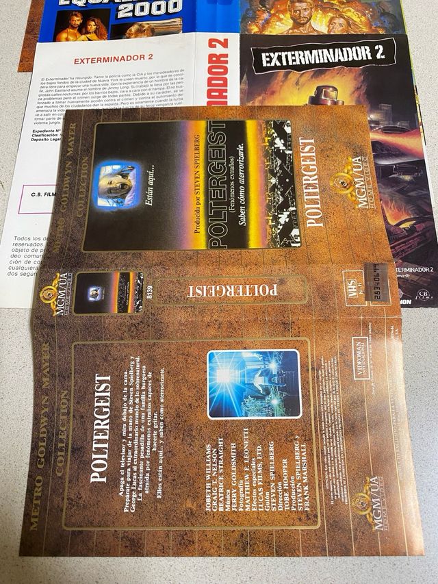 La cover in VHS di «Beat Street, Poltergeist.. '