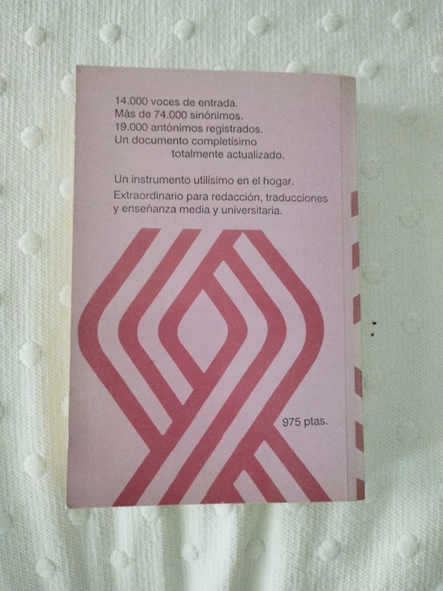 Diccionario de sinónimos y antónimos