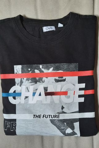 Tshirt bambino nera OVS