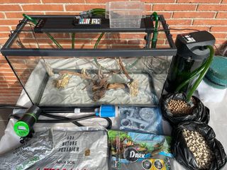 Kit acuario 90 litros