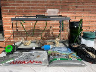 Kit acuario 90 litros