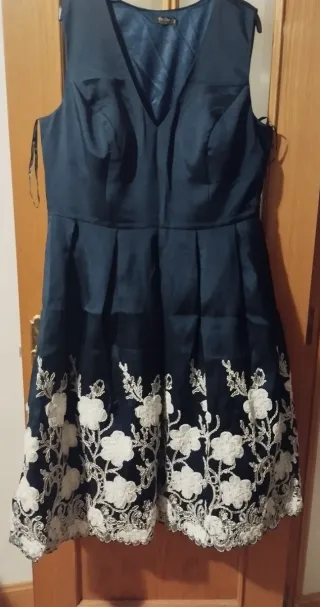 Vestido ceremonia talla grande