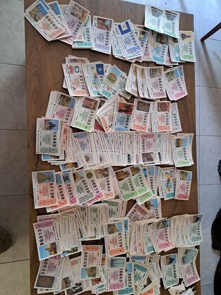 Loteria nacional antigua año 94/95