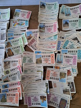 Loteria nacional antigua año 94/95