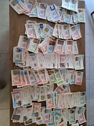 Loteria nacional antigua año 94/95