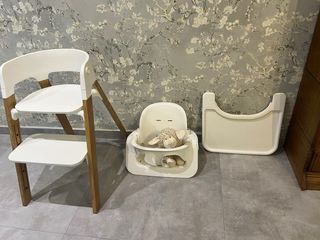 URGE STOKKE steps blanco +babyset+bandeja :)