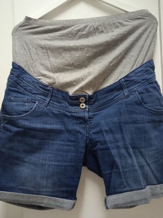Pantalón corto vaquero PREMAMÁ 