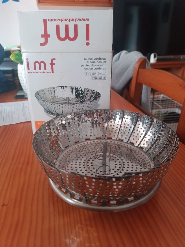 Cuece verduras 18 cm diámetro