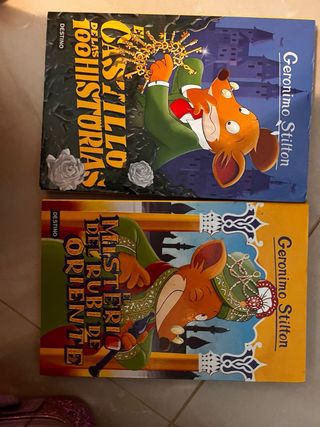 Pack de libros geronimo stilton