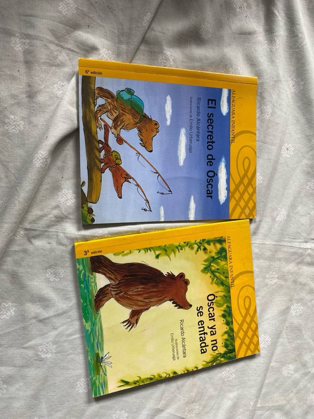 “Oscar ya no se enfada” y “El secreto de Oscar”