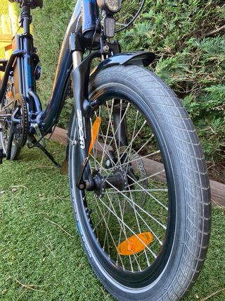 Bicicleta electrica NCM Paris, E-Plegable