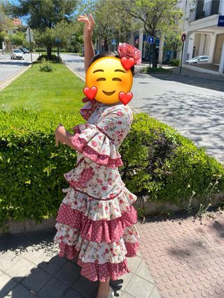 Vestido de gitana niña