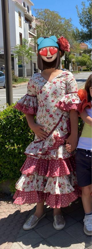 Vestido de gitana niña