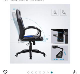 Silla gaming/oficina Songmics OBG56L