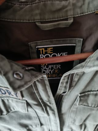 Cazadora Rockie verde Superdry