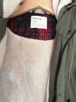 Parka Brownie verde caqui