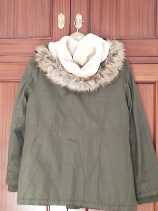 Parka Brownie verde caqui