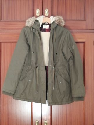 Parka Brownie verde caqui