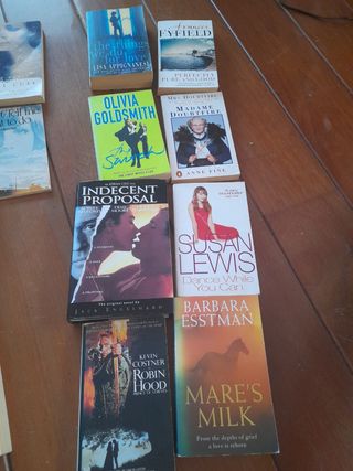 Lote de Libros novelas en ingles