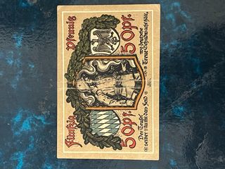 5 BILLETES ALEMANES
