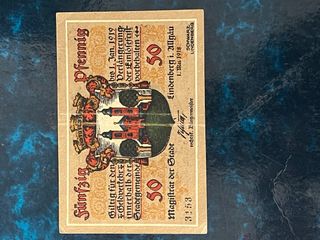 5 BILLETES ALEMANES