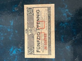 5 BILLETES ALEMANES