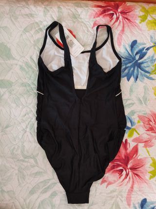 Bañador pre-mamá Speedo nuevo, color negro, M