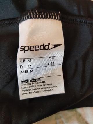 Bañador pre-mamá Speedo nuevo, color negro, M